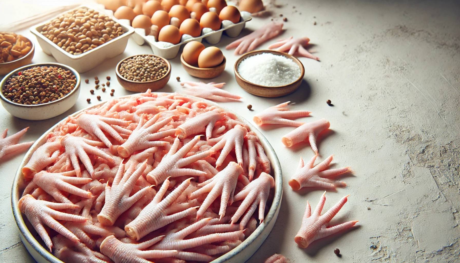 ایکشت صادرات پای مرغ | export of chicken feet and paw