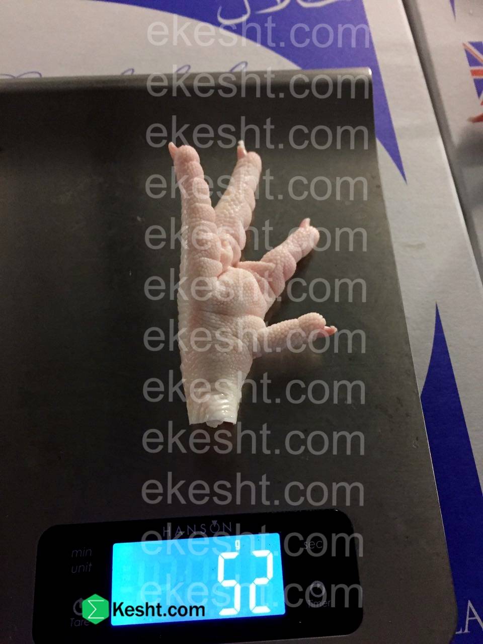 ایکشت صادرات پای مرغ | export of chicken feet and paw