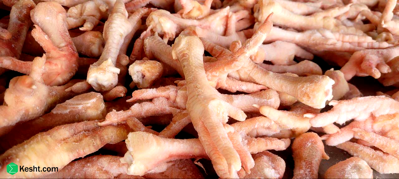 پای مرغ بدون استخوان