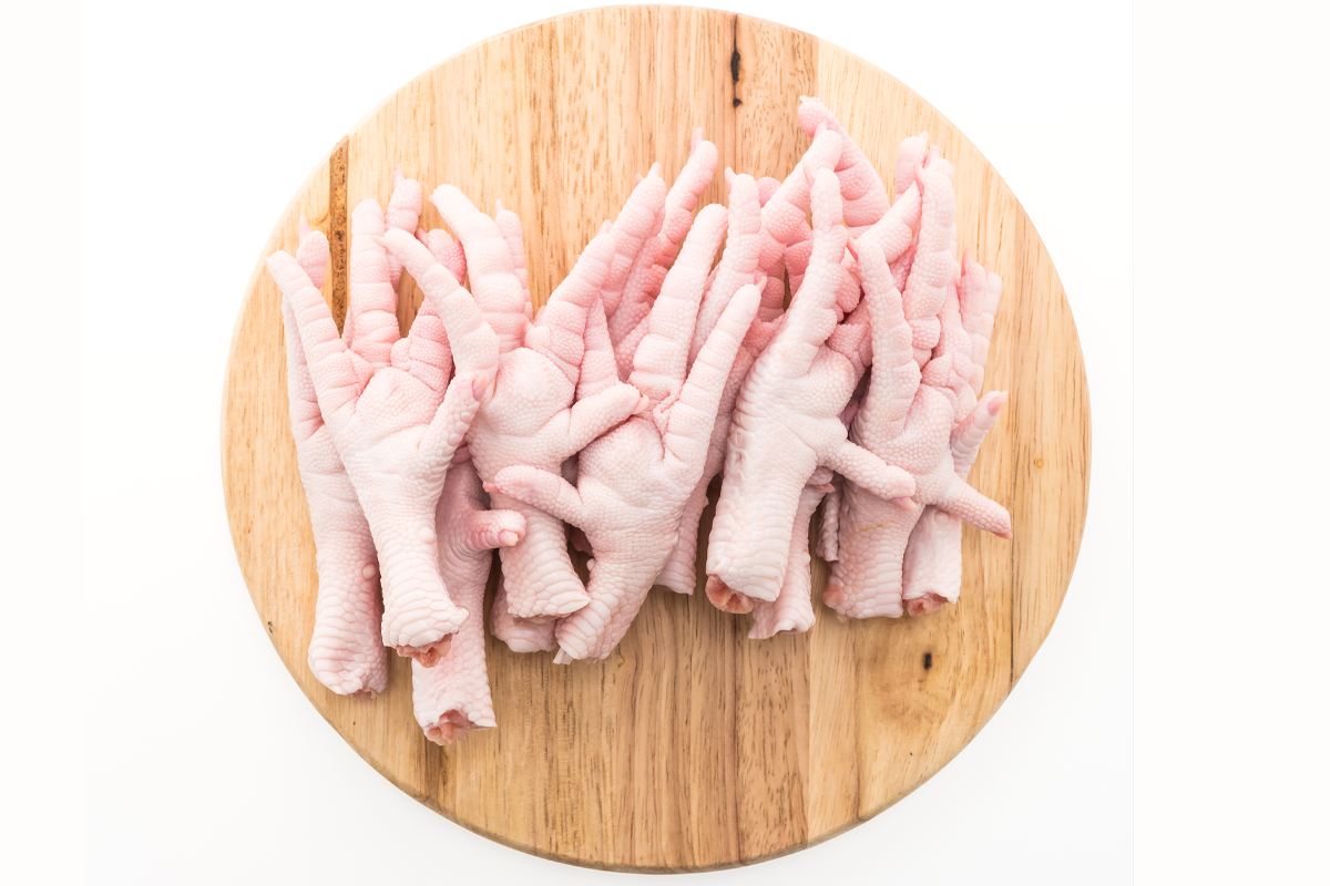 Packaging Conditions for Chicken Feet